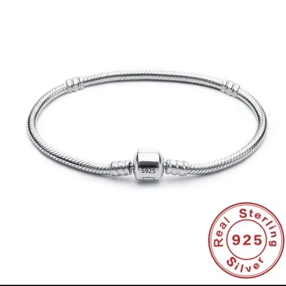 Sterling Silver Charm Bracelet